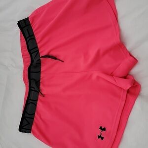 Under Armour Neon Pink Shorts